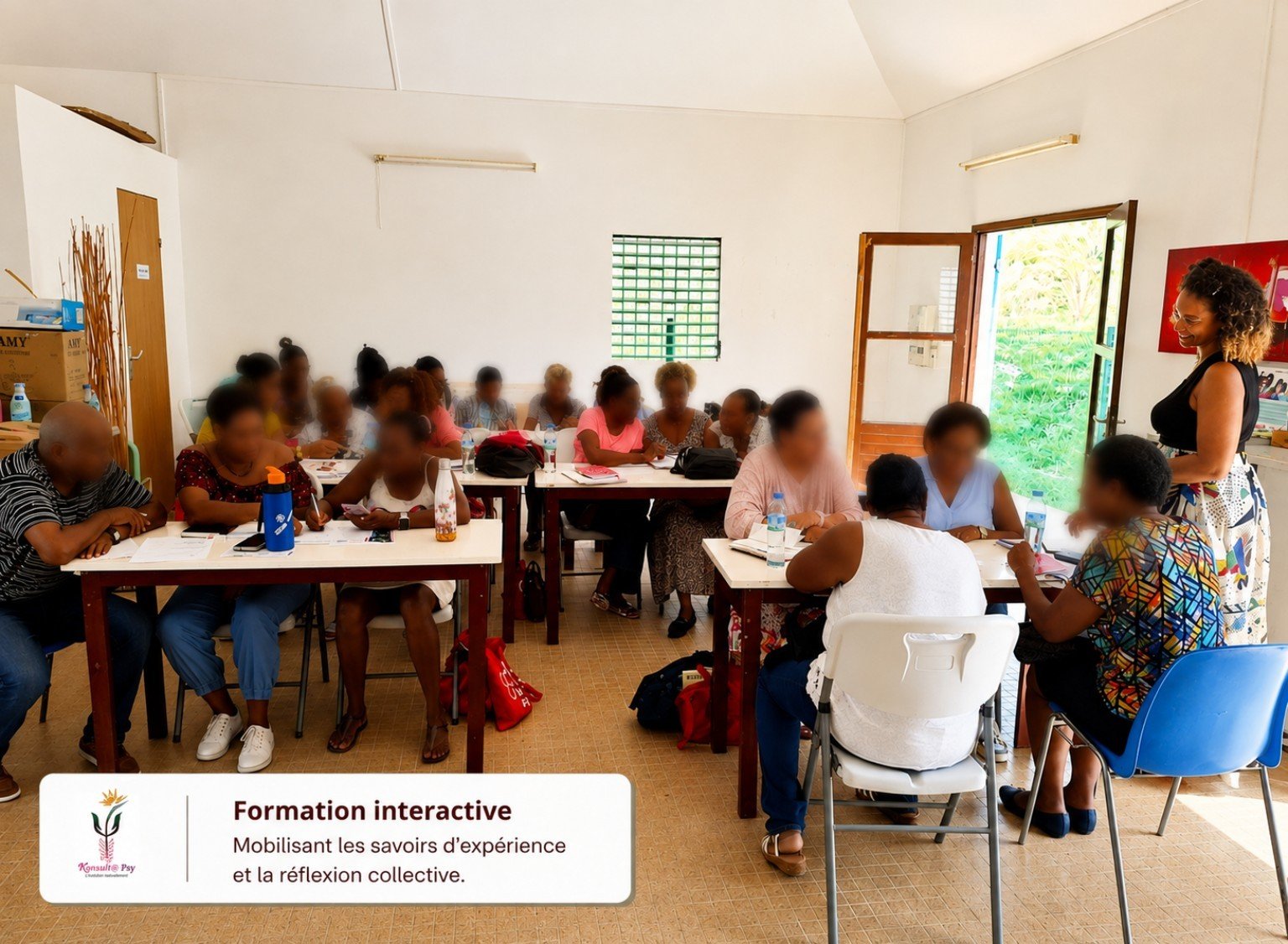 Formation interactive mobilisant les savoirs d’expérience et la réflexion collective